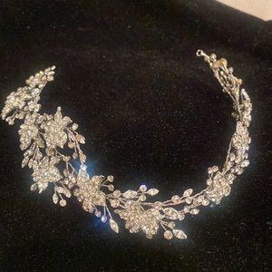 Bridal headpiece absolutely stunning handmaid never worn gorgeously crafted